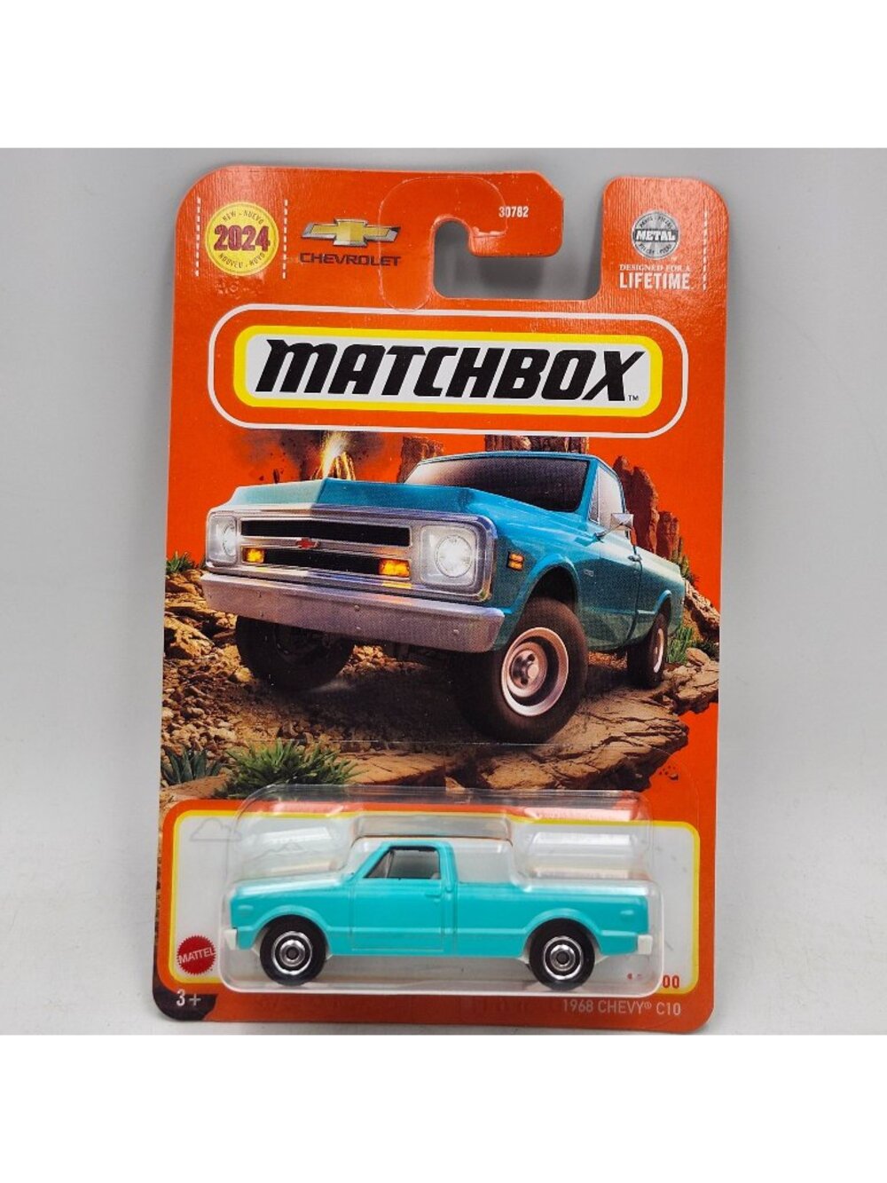 Matchbox 1968 Chevy Chevrolet C10 2024 19/100 Die-Cast Model Toy Truck